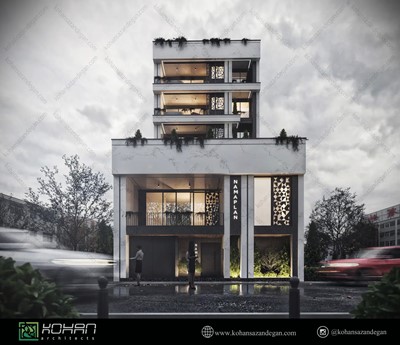 طراحی آپارتمان مسکونی در نوشهر 