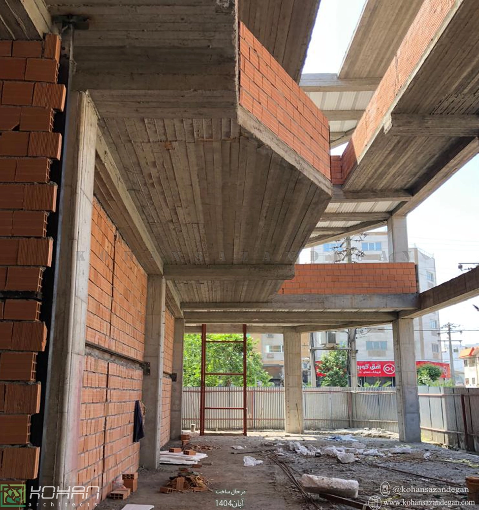 ساخت اپارتمان تجاری در قائمشهر 