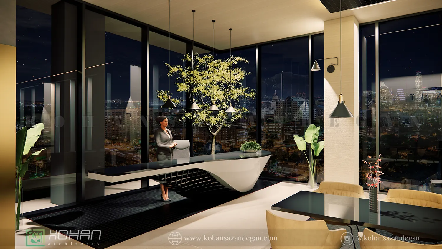 طراحی داخلی مجتمع تفریحی قائمشهر 