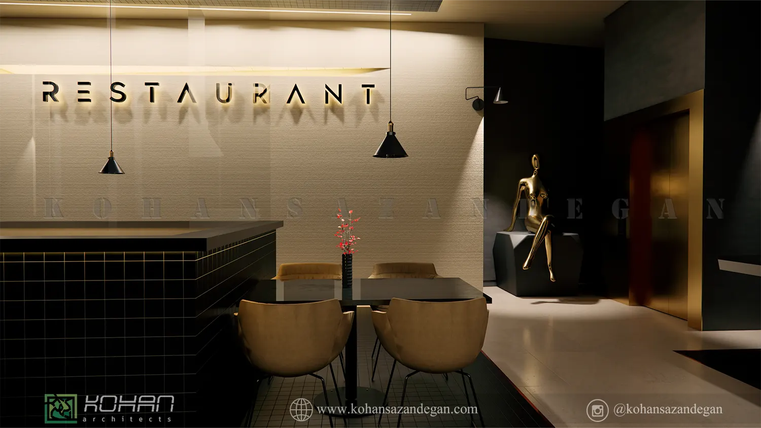 طراحی داخلی ساختمان تفریحی در قائمشهر 