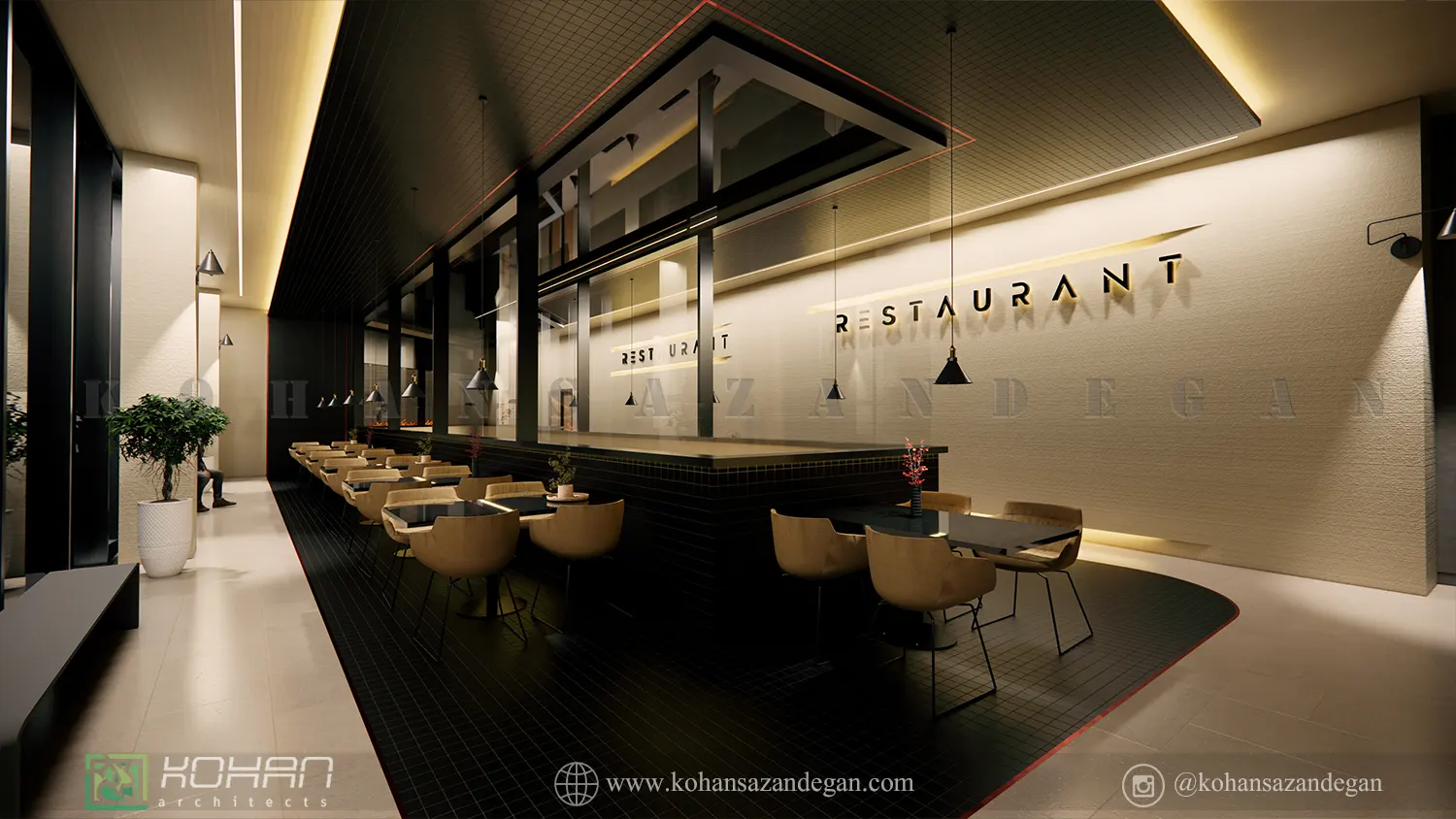 دیزاین و دکور رستوران|  مجتمع تفریحی 