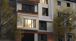 آپارتمان مسکونی با نمای مدرن در مازندران