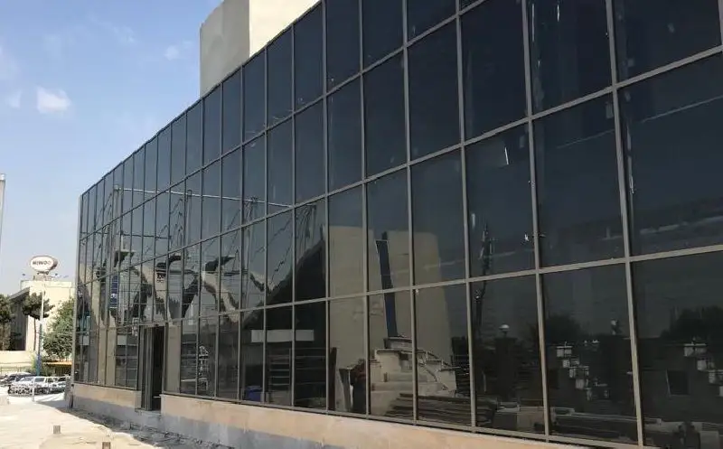 آلومینیوم و شیشه در نمای ساختمان