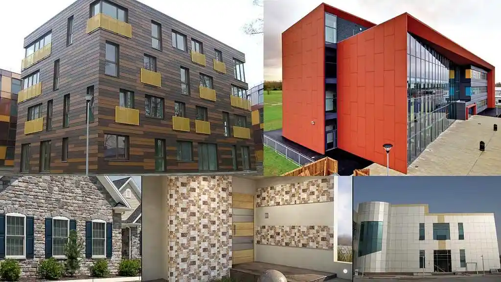 مقایسه نمای آلومینیومی با دیگر مصالح