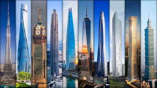 نگاهی به 12 برج بلند برجسته در جهان