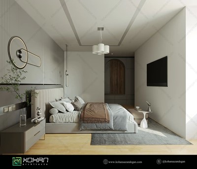 طراحی داخلی اتاق خواب جذاب 