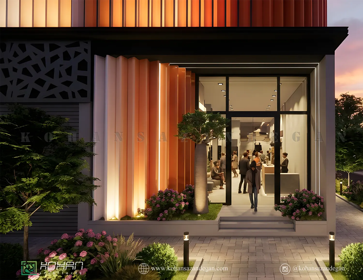 طراحی سردرب اصلی کارخانه تولید ورق 