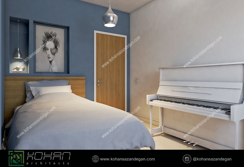 دیزاین و دکوراسیون داخلی آپارتمان