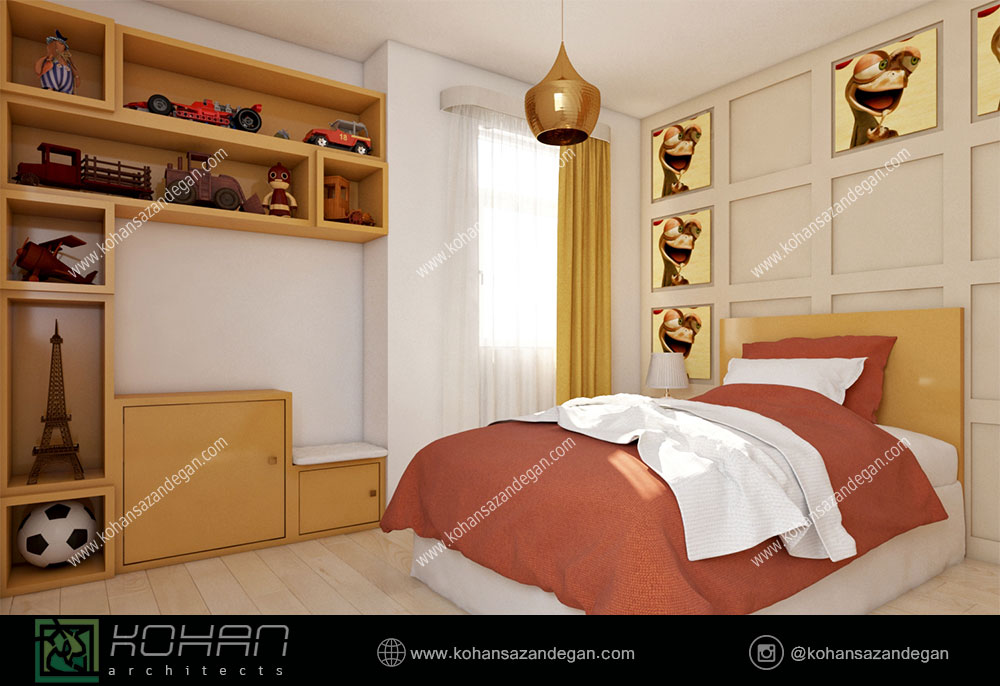 دیزاین و دکوراسیون داخلی آپارتمان در مازندران