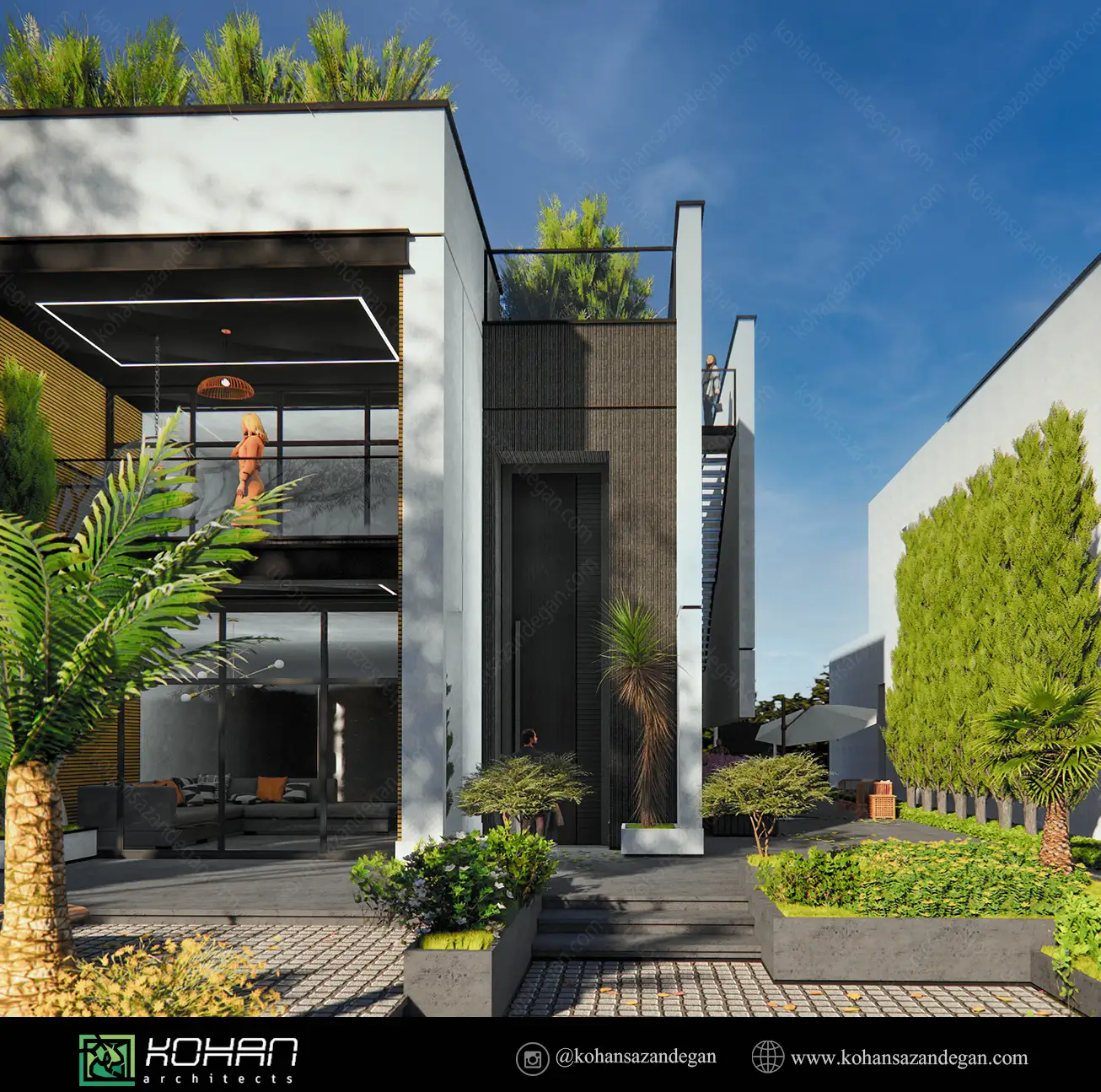 طراحی و ساخت خانه ویلایی دوبلکس در نور 