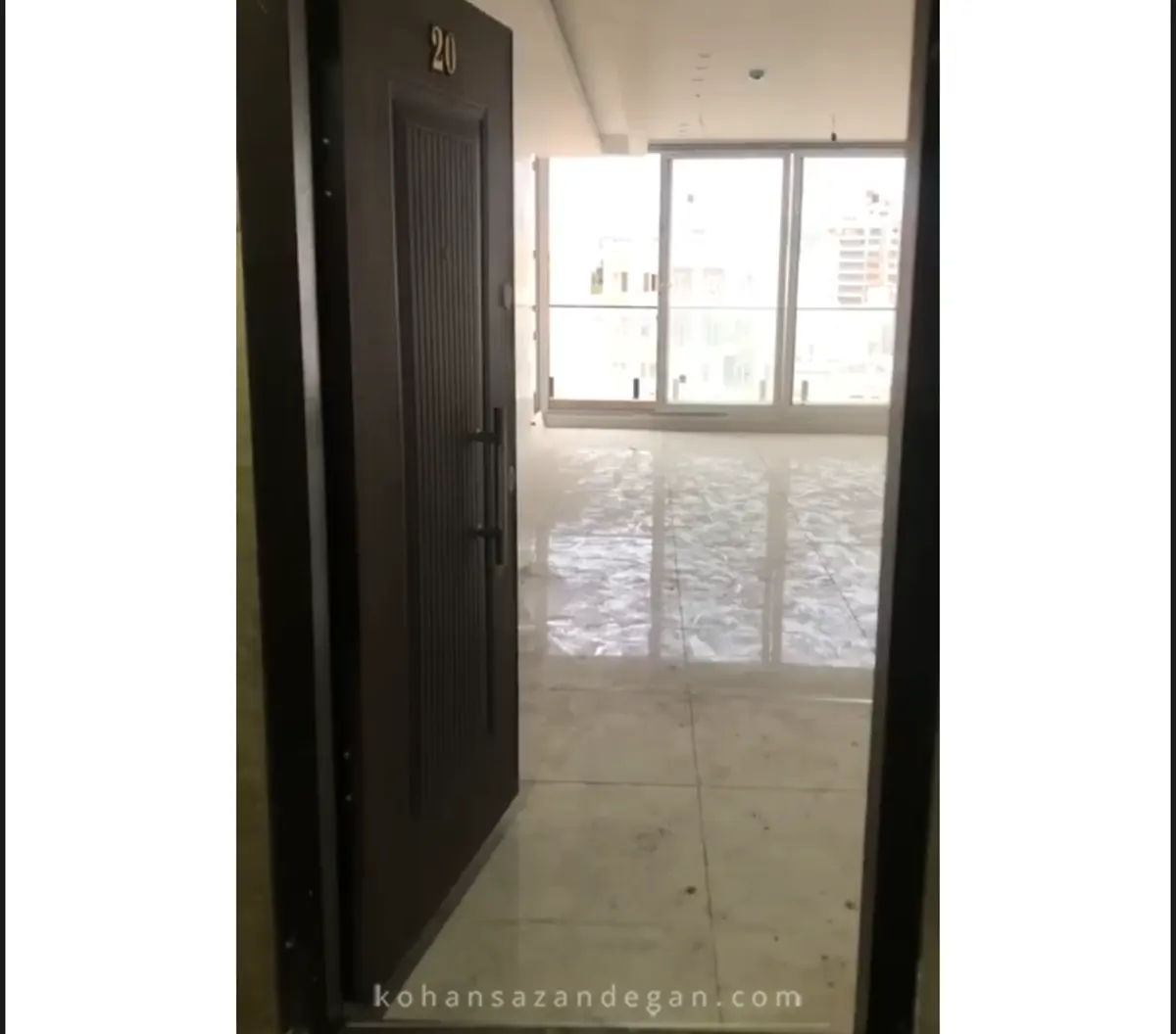 طراحی داخلی آپارتمان مدرن 90 متری در ساری 