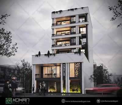 طراحی آپارتمان ساحلی در نوشهر- مسکونی 