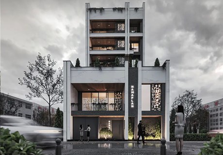 طراحی آپارتمان ساحلی در نوشهر- مسکونی