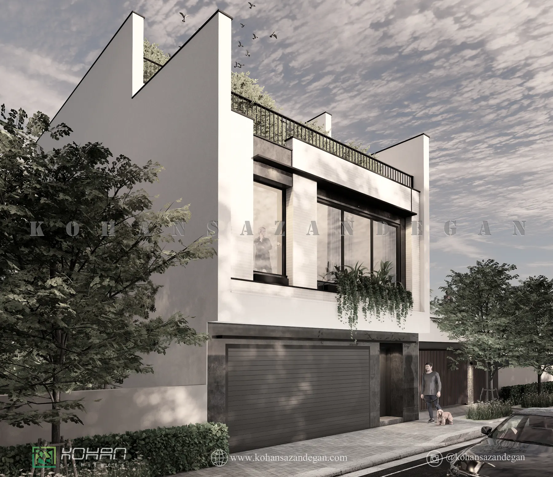 طراحی نقشه ساختمان 3 طبقه در هرات 