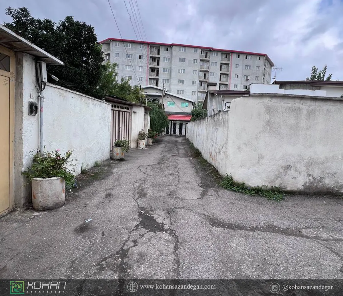 محل اجرای پروژه ویلایی در قائمشهر 