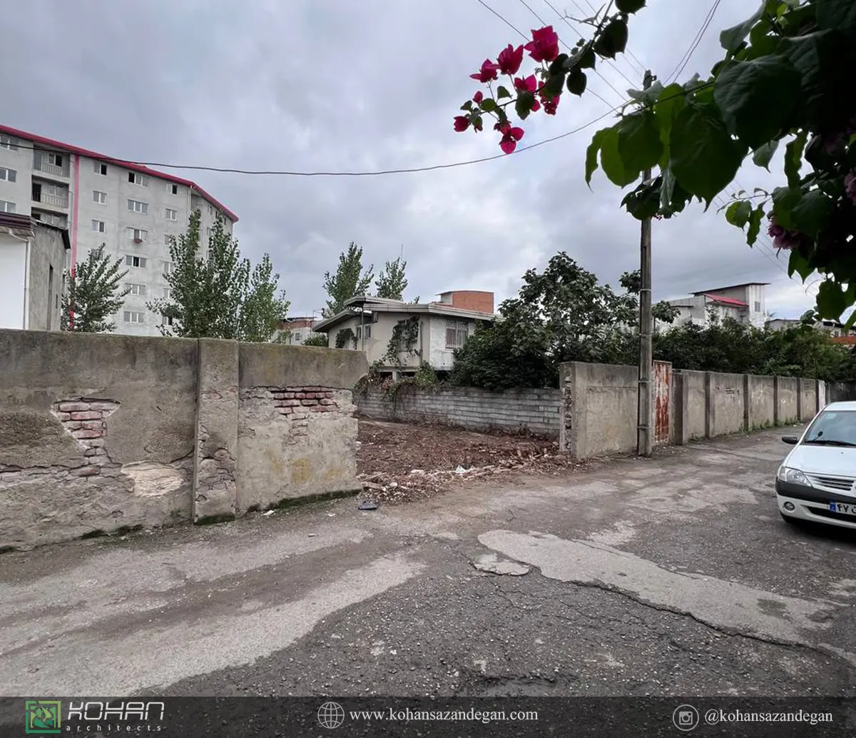 زمین برای ساخت ویلا تریبلکس در قائمشهر 