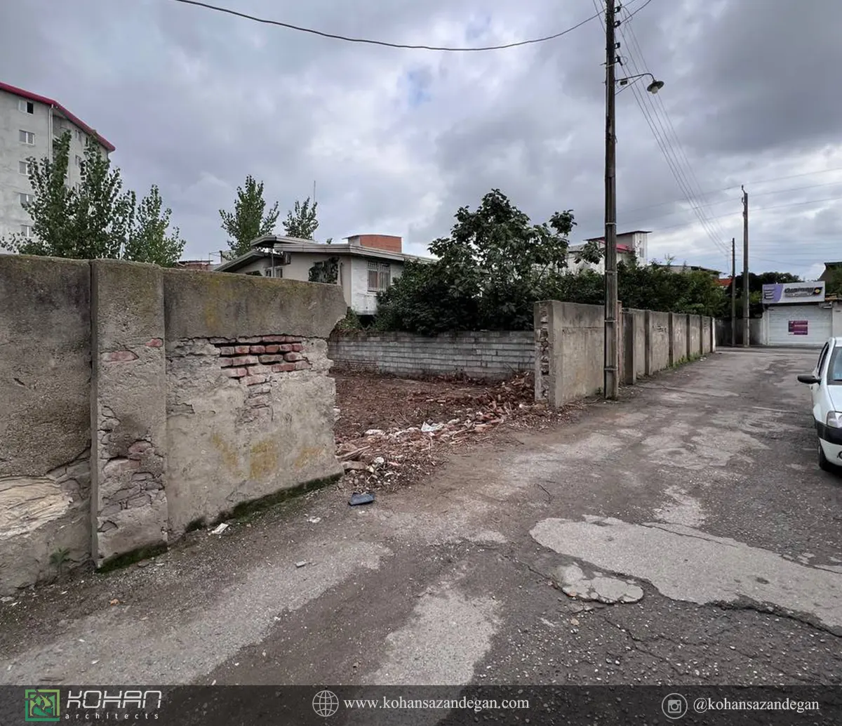 محل اجرای پروژه ویلایی 