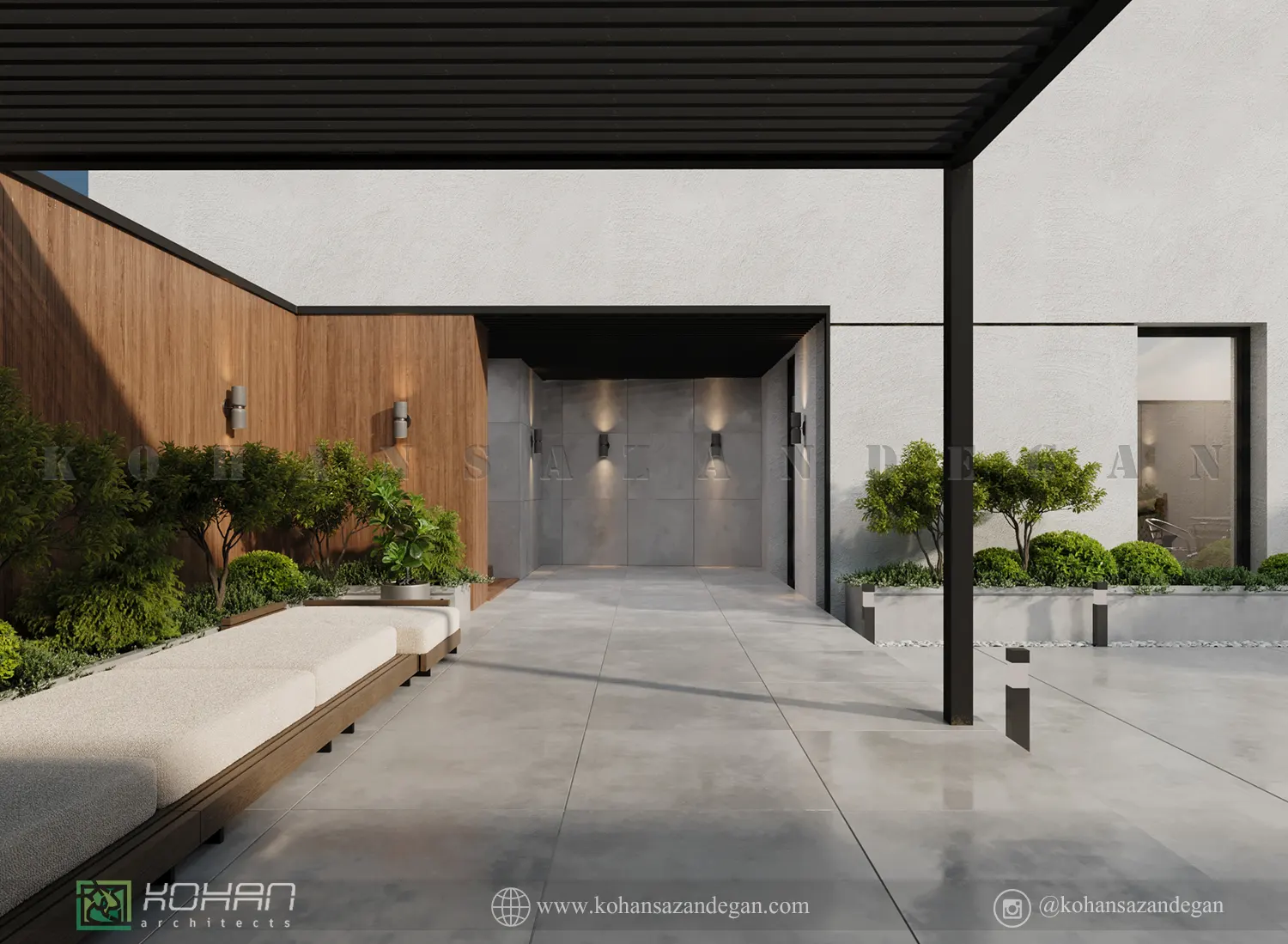 طراحی روف گاردن 