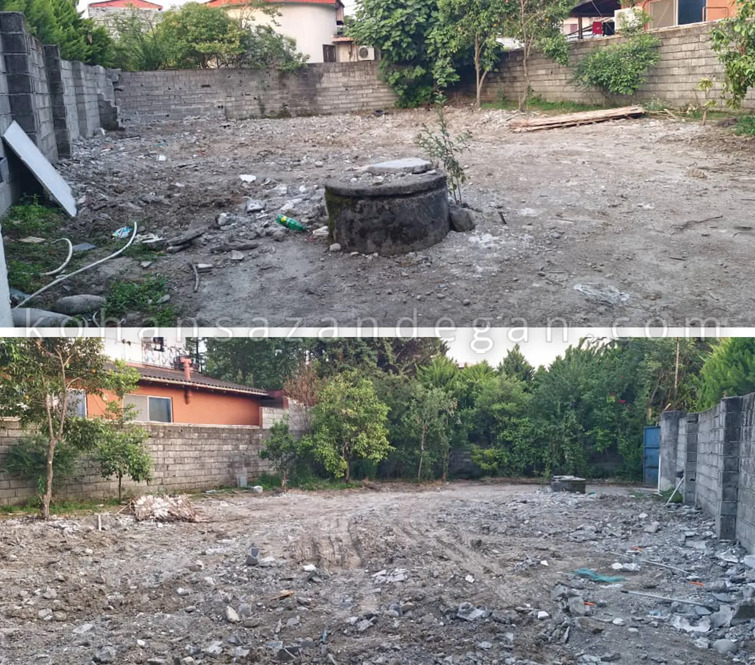 محل اجرای پروژه ویلایی در تنکابن 