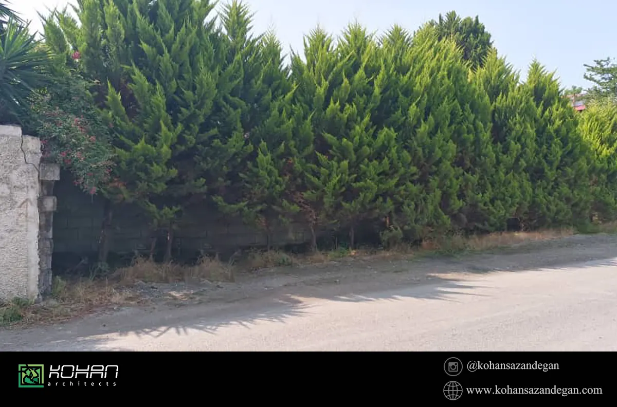 محل اجرای پروژه ویلایی 