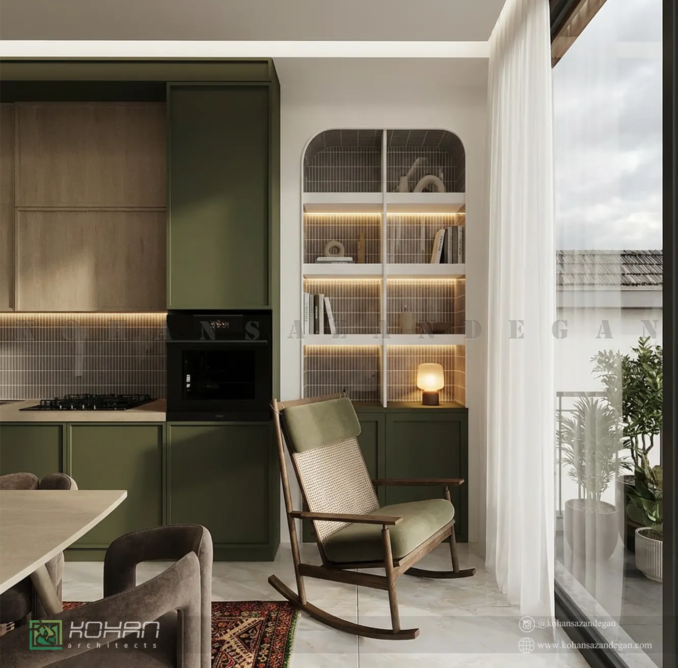 طراحی دکور و دیزاین خانه پست مدرن 