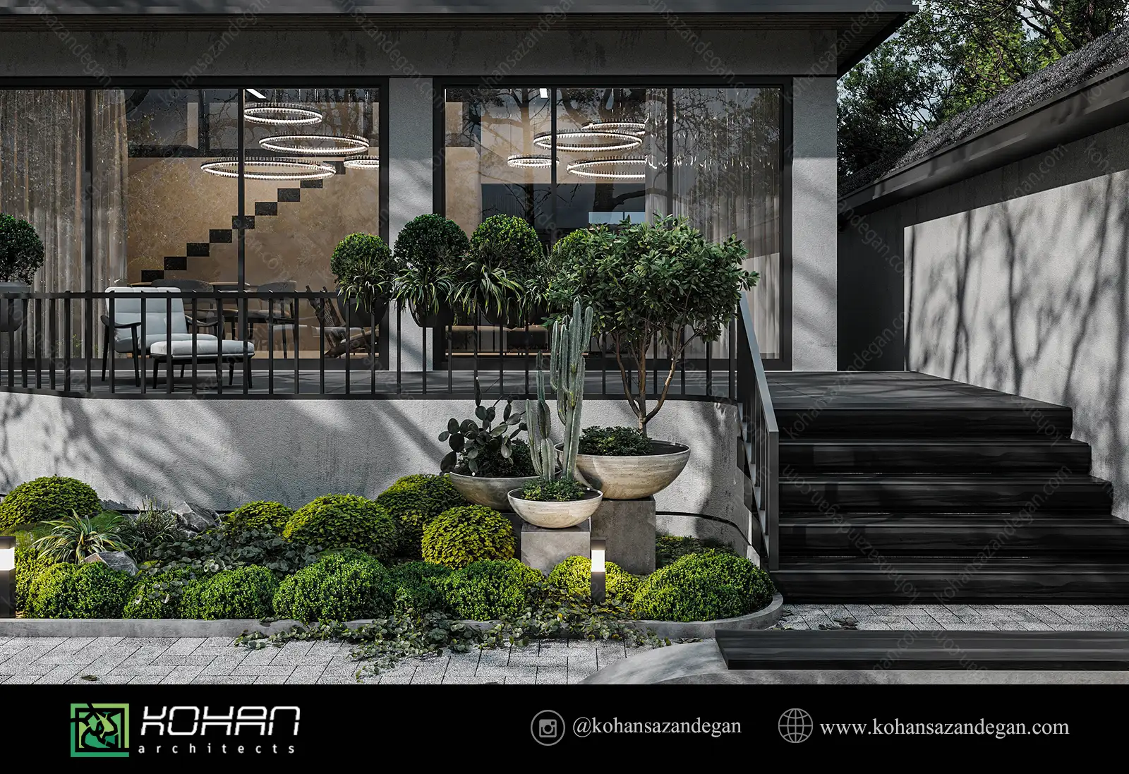 طراحی خانه نیم پیلوت 130 متری 