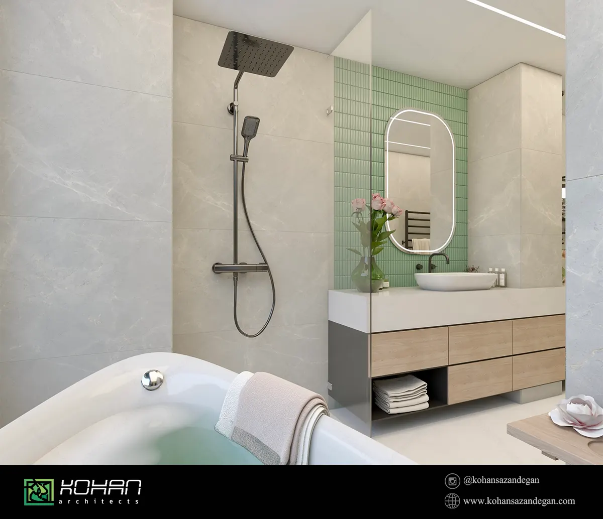 دکوراسیون سرویس بهداشتی و حمام 