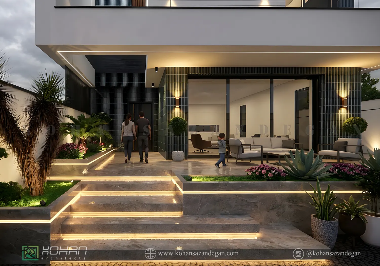 طراحی خانه دوبلکس 225 متری در ساری 