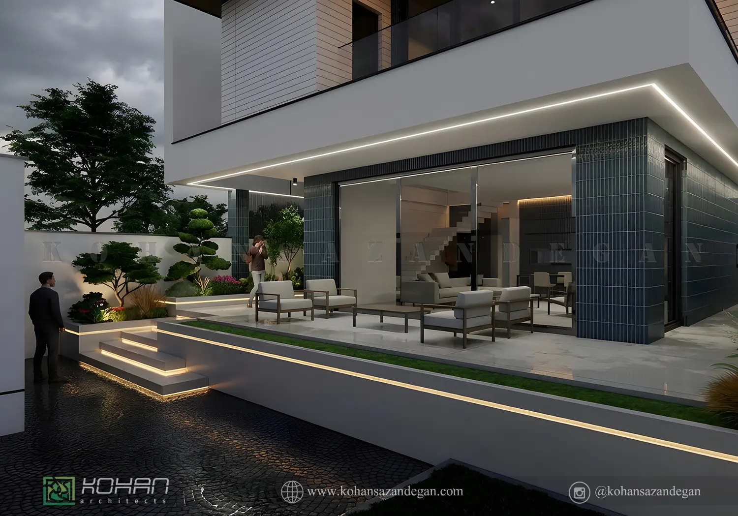 ویلا دوبلکس مدرن 225 متری در ساری 