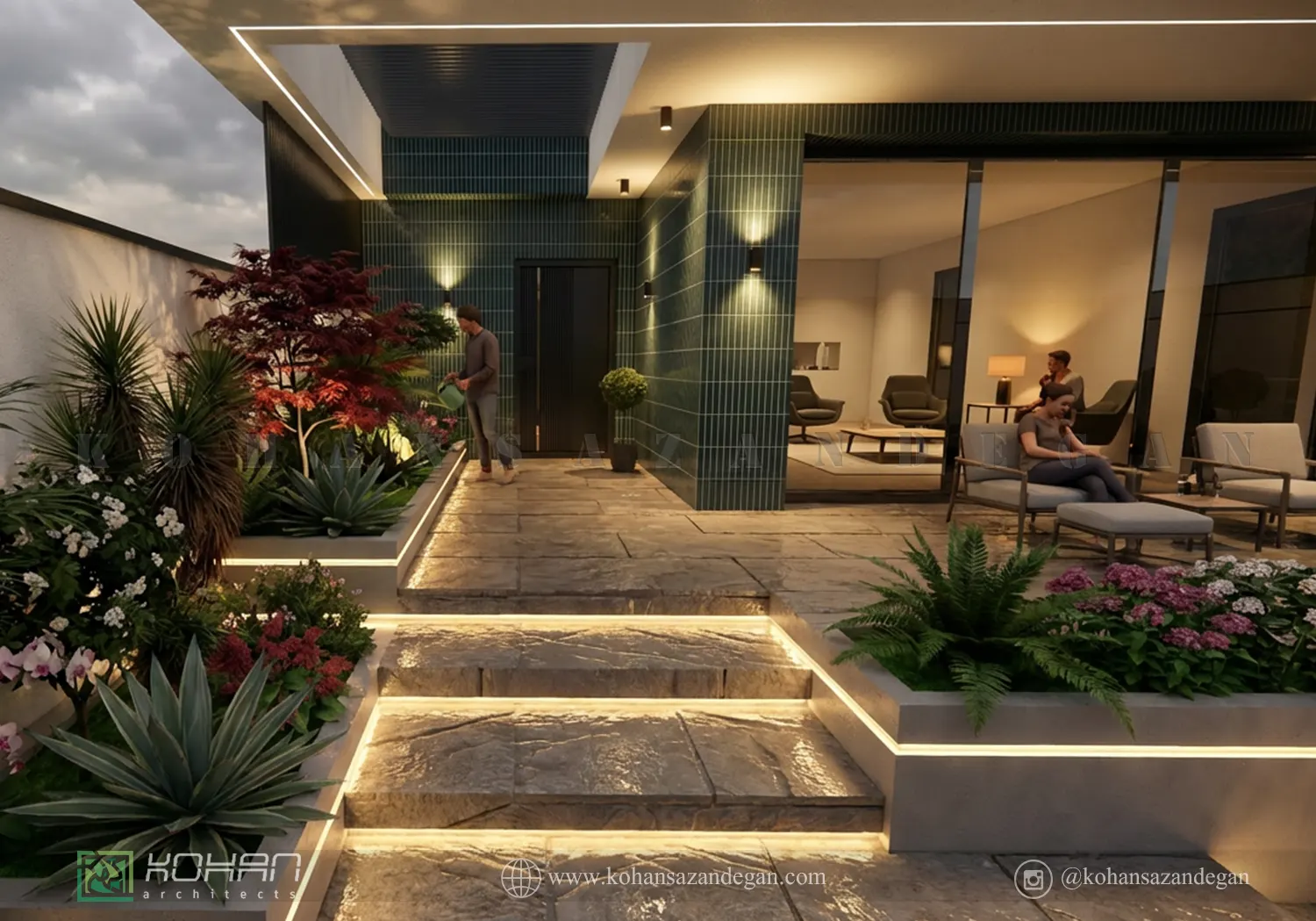 طراحی خانه مدرن در ساری 