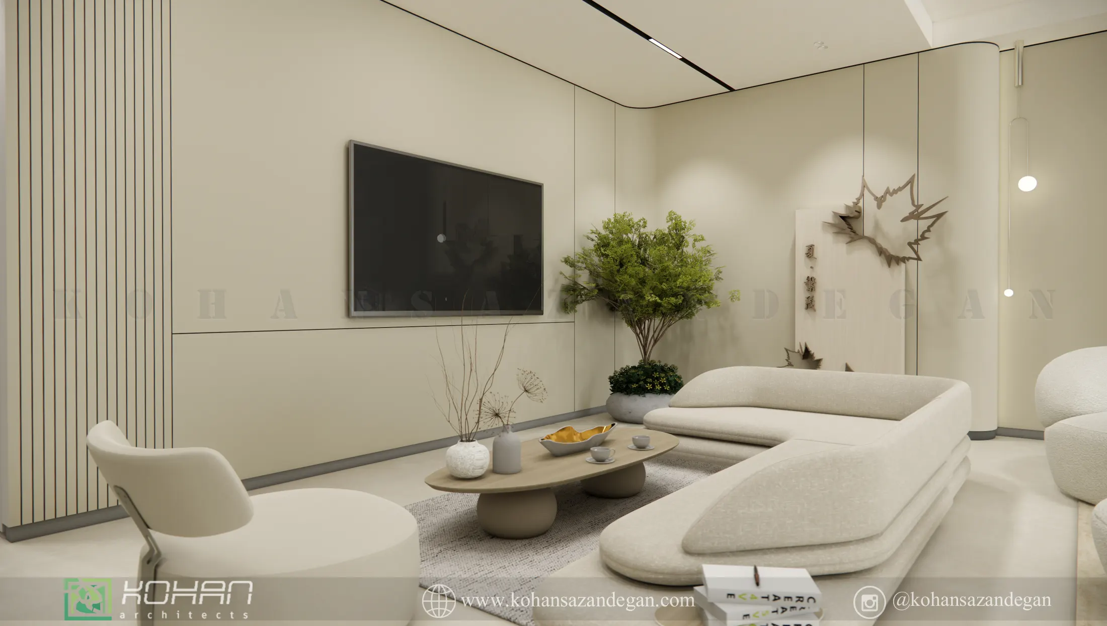 طراحی داخلی واحد 240 متری لوکس 