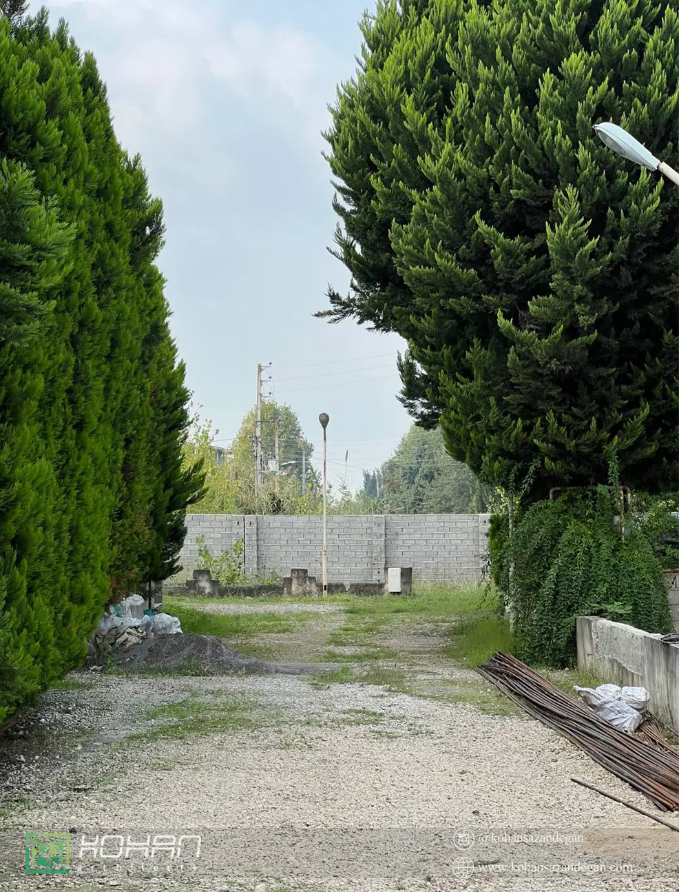 زمین 368 متری در شهرک مسکونی برنا ساری 