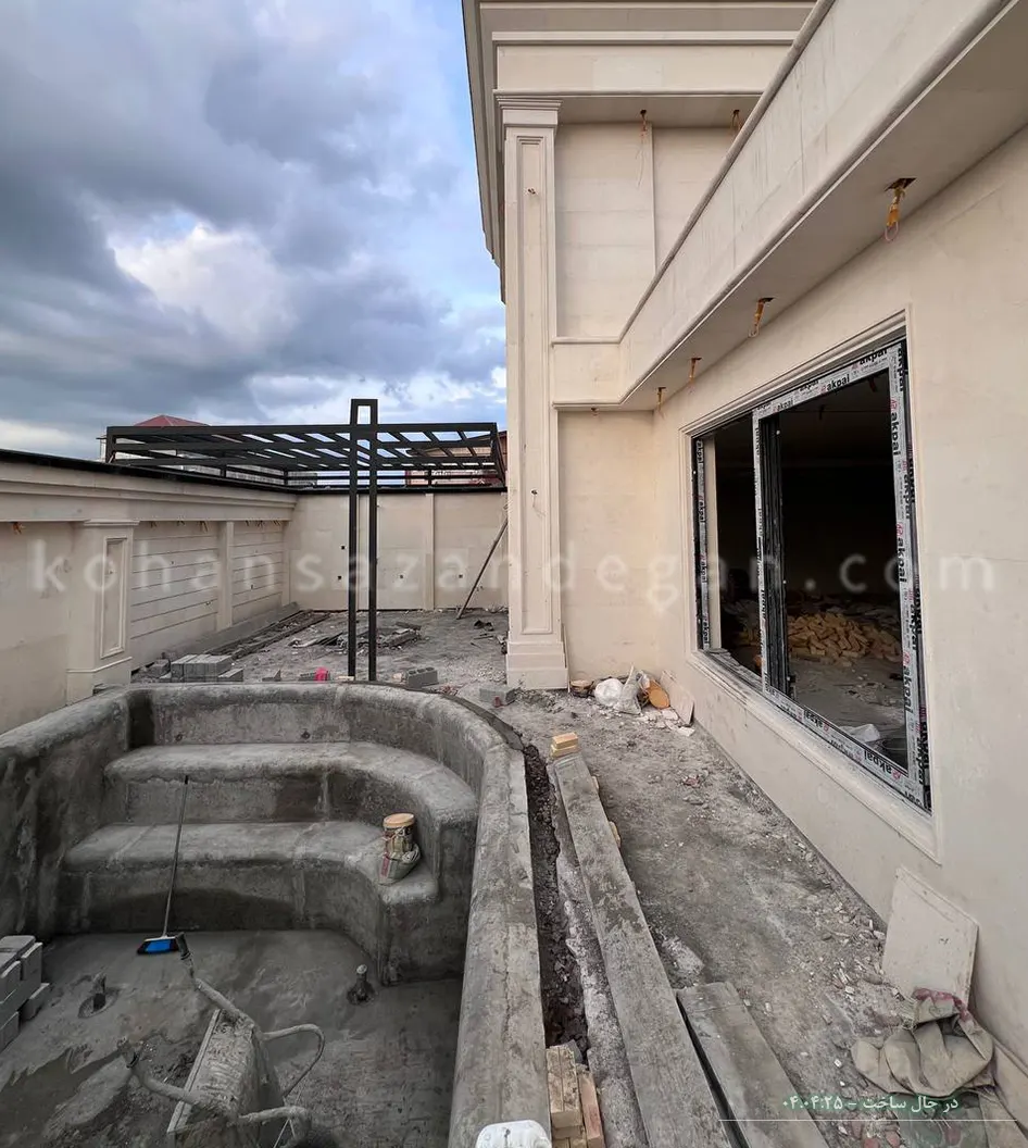 ساخت ویلا در روستا شهرودکلا 