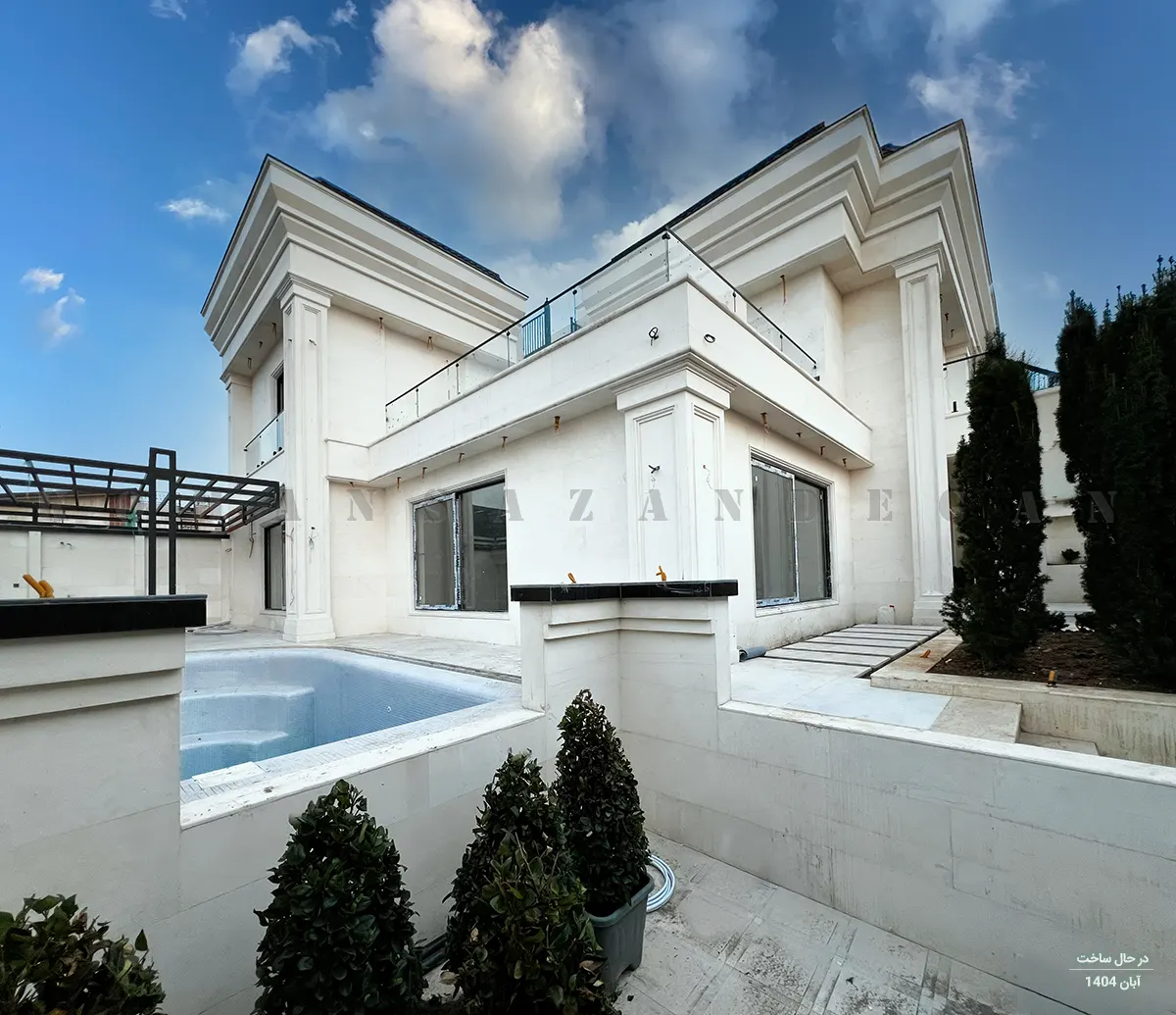 ساخت ویلا دوبلکس شیک 