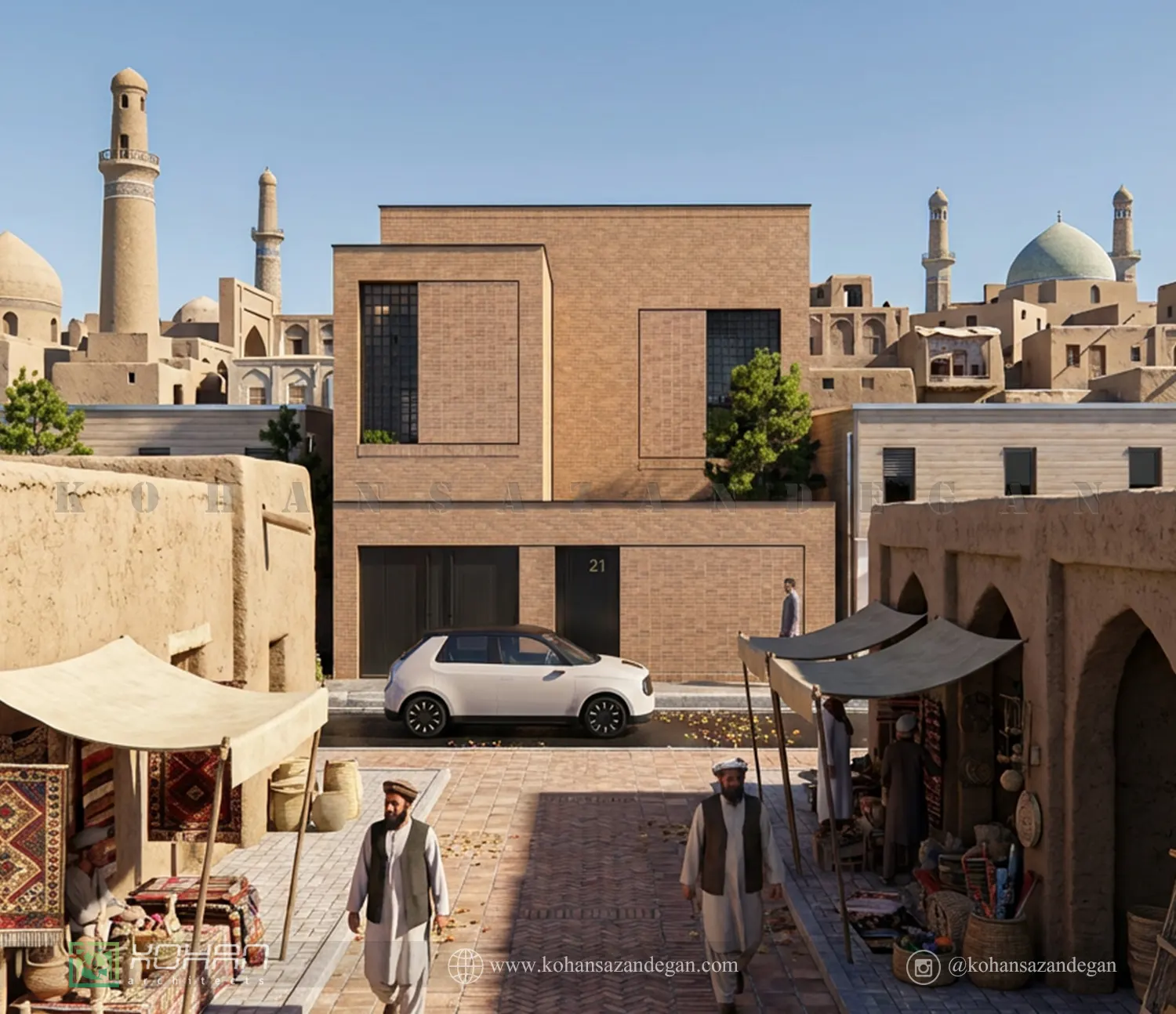 طراحی ساختمان ویلایی دوبلکس 279 متری 