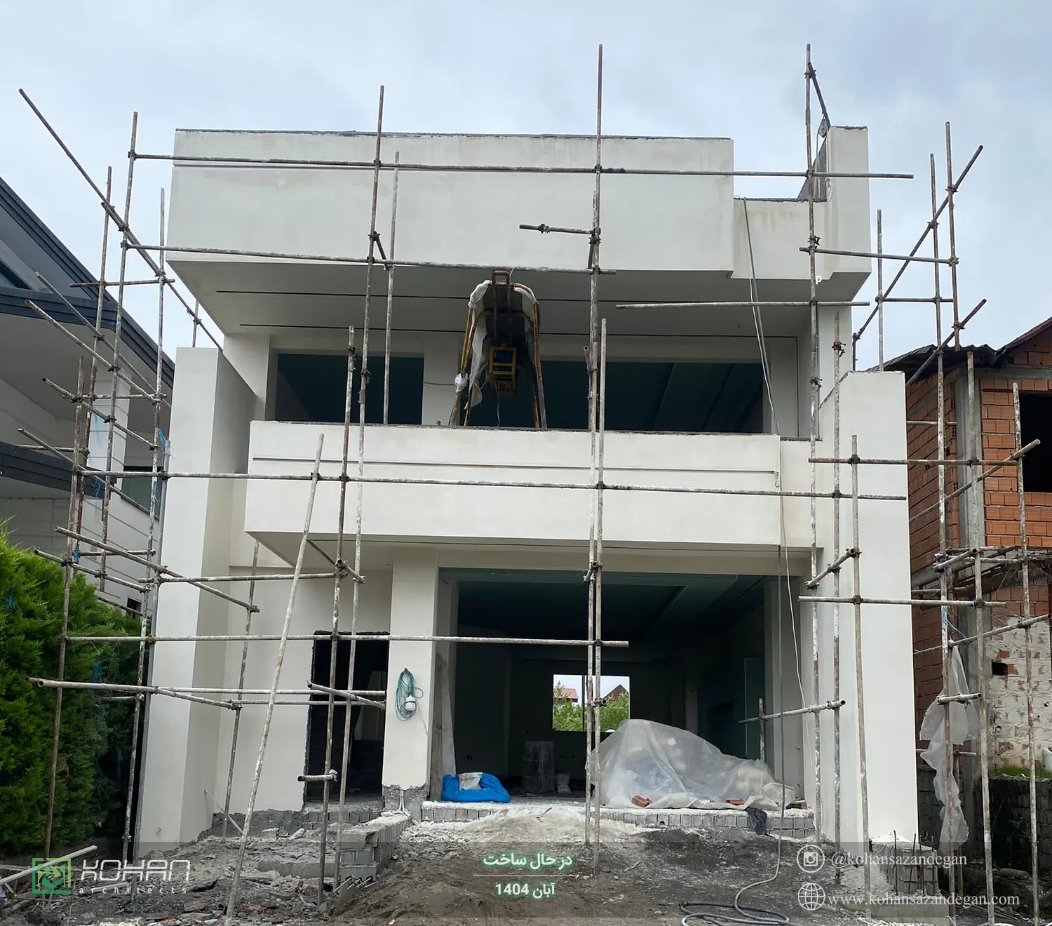 اجرا ویلا دوبلکس در نوشهر 