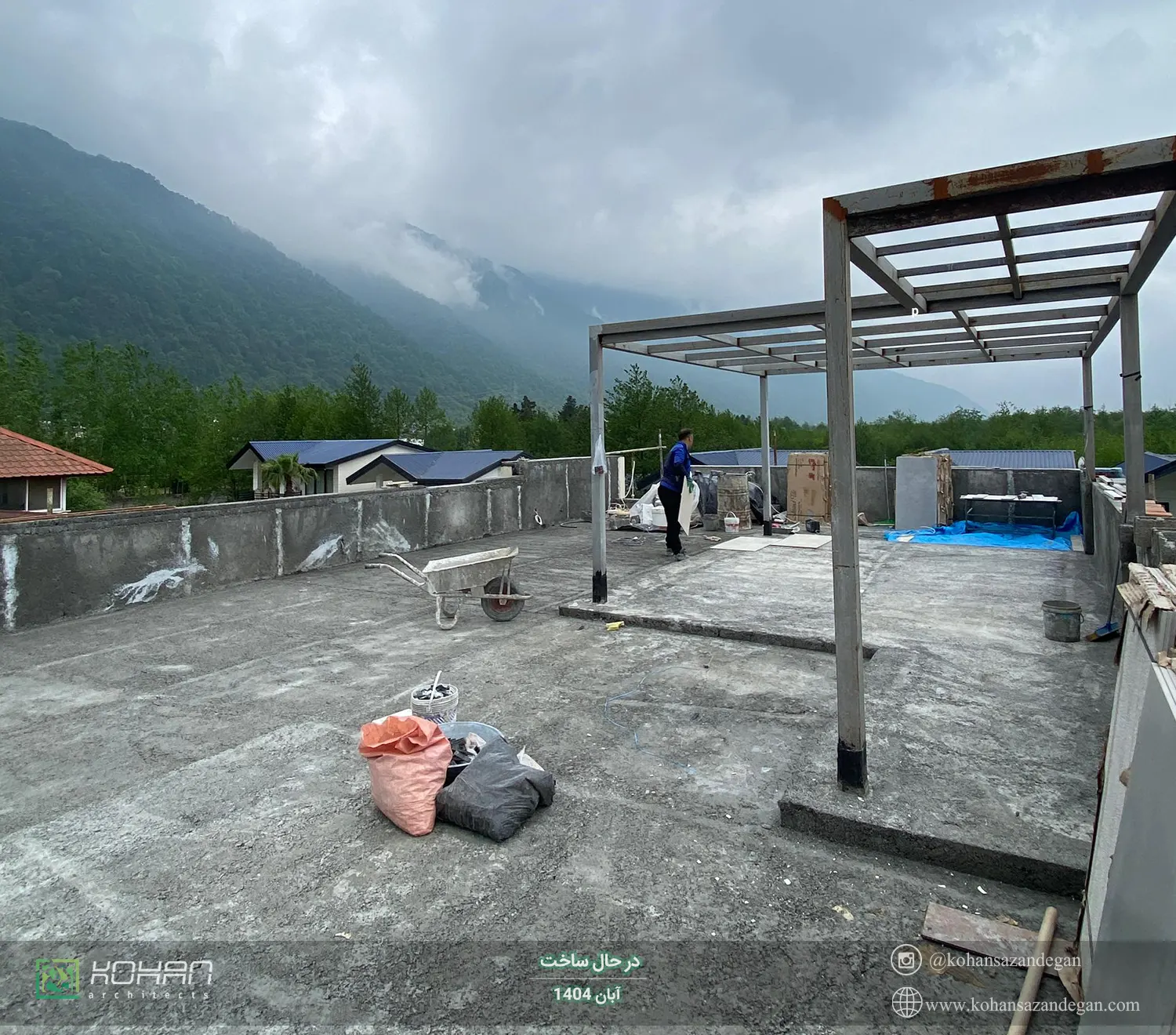 ساخت خانه دوبلکس 246 متری در نوشهر 