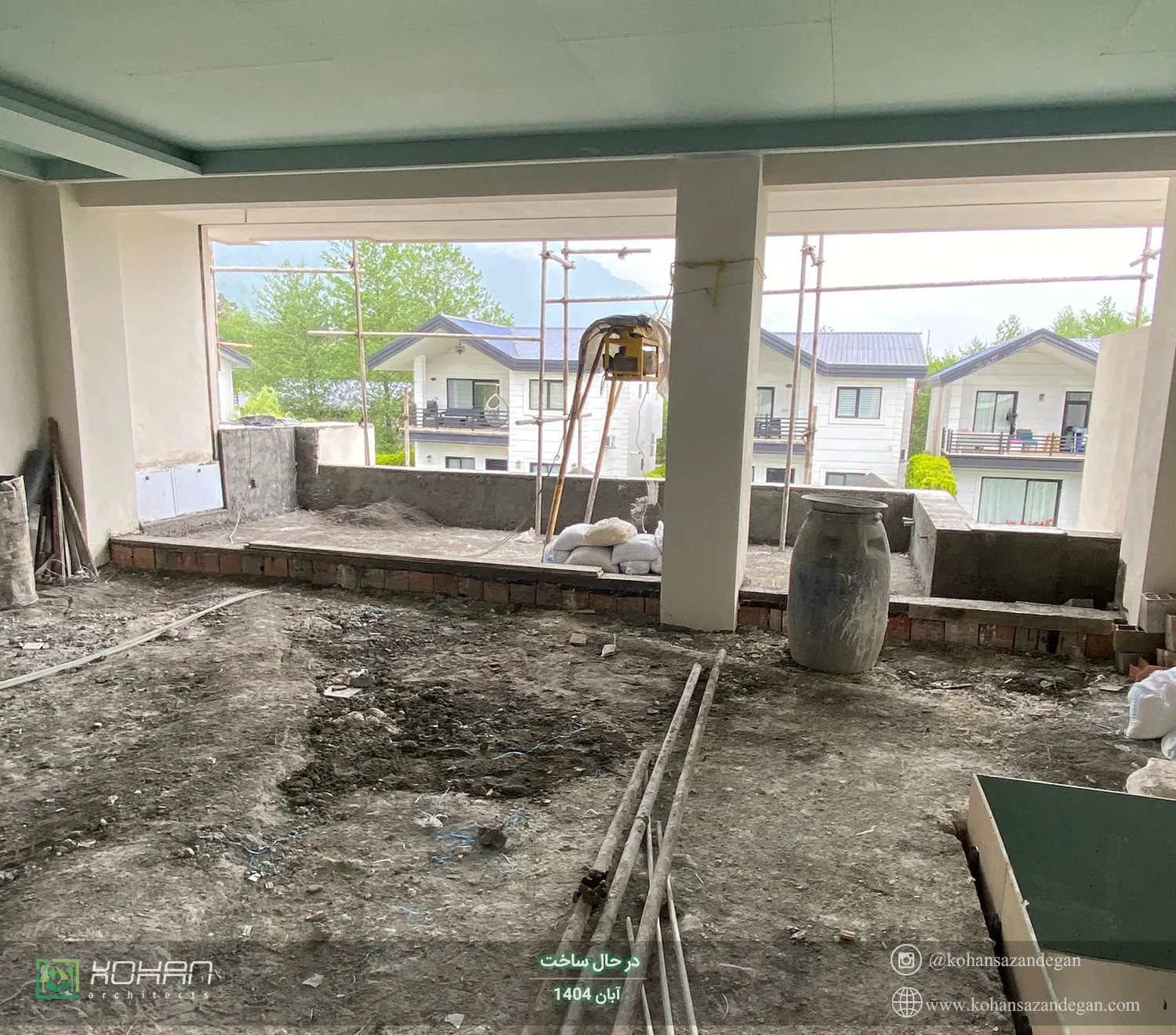 ساخت خانه دوبلکس مدرن در نوشهر 