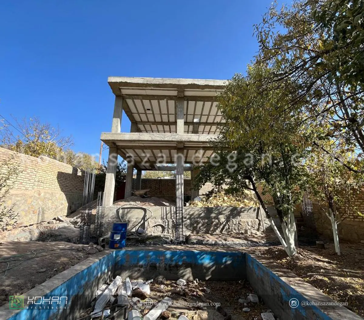 محل اجرای پروژه خانه روستایی 