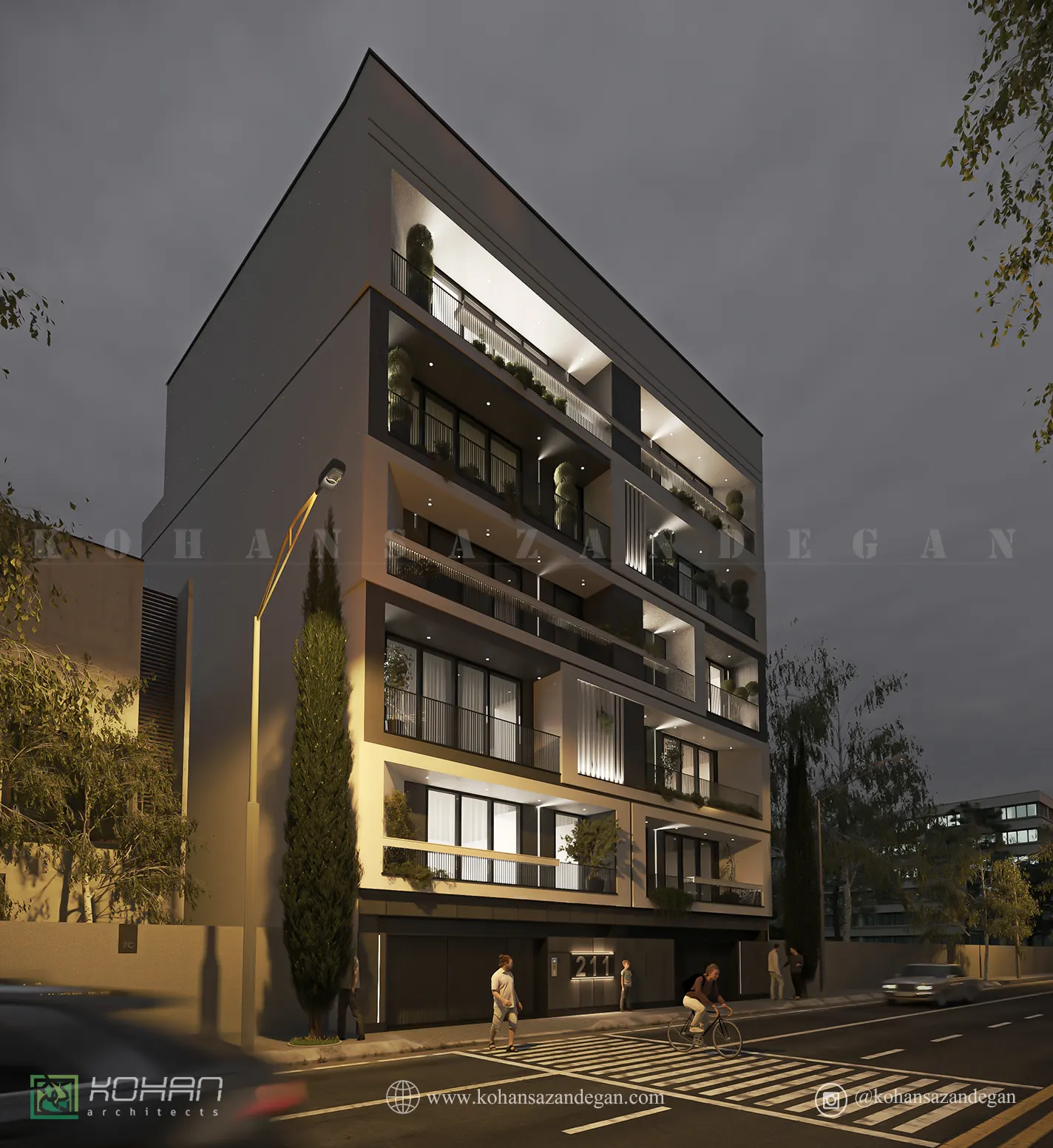 طراحی آپارتمان مسکونی در قائمشهر 