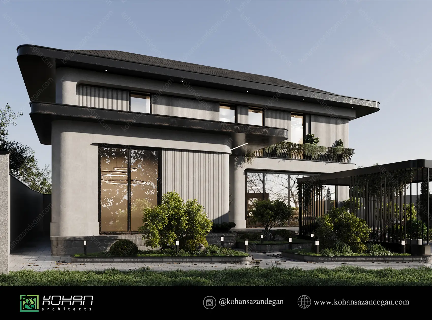 طراحی و ساخت ویلا در بابل - مازندران 