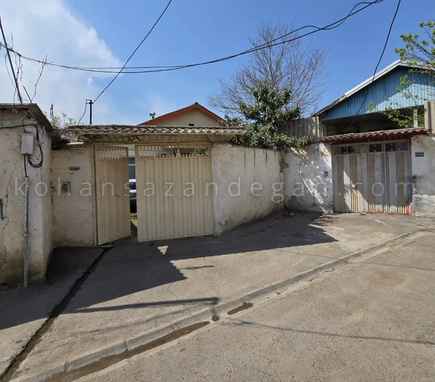 محل اجرای پروژه باغ ویلا در بابل 