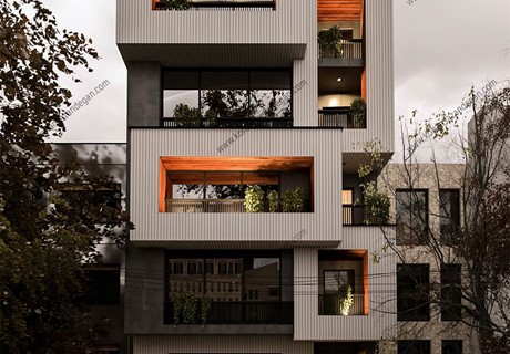 طراحی آپارتمان مدرن در ساری