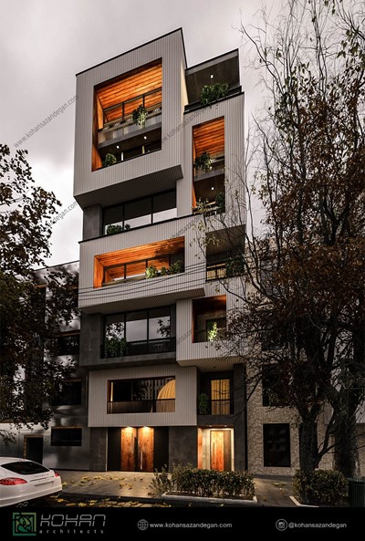 طراحی آپارتمان مدرن  در مازندران 