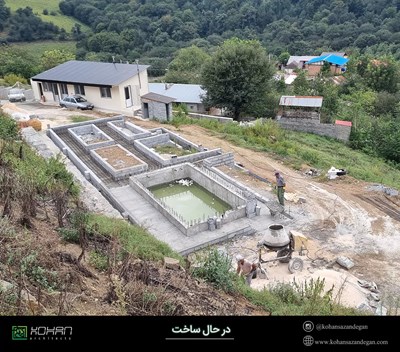 ساخت ویلا استخردار در جیجاد 