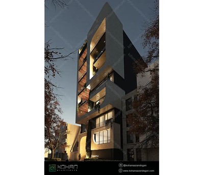 طراحی آپارتمان مدرن در مازندران 