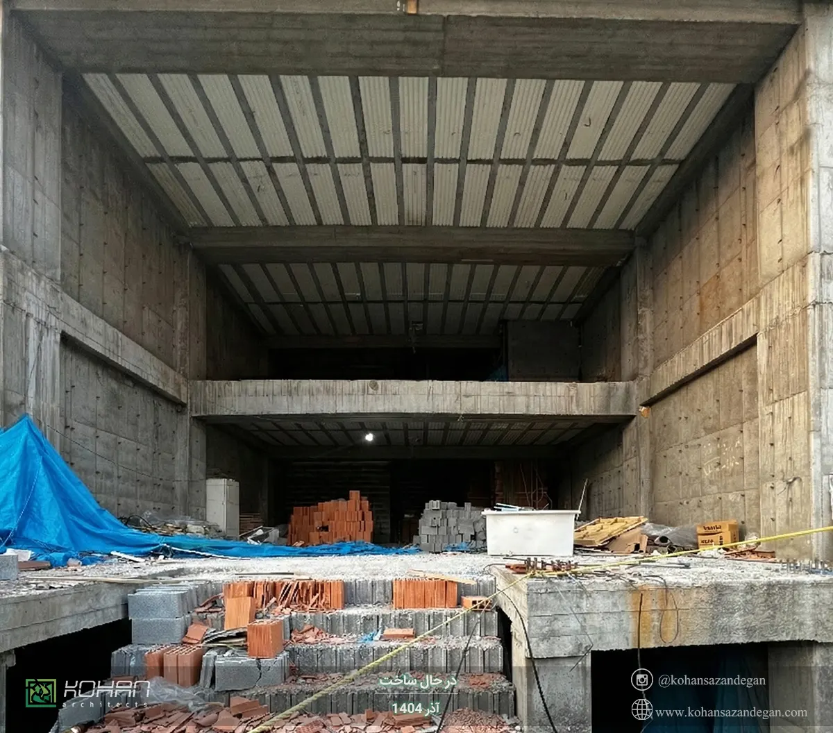 ساخت اپارتمان 10 طبقه تجاری در ساری 