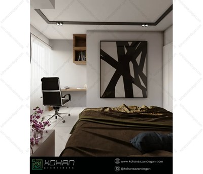 دکوراسیون داخلی اتاق خواب به سبک مدرن 