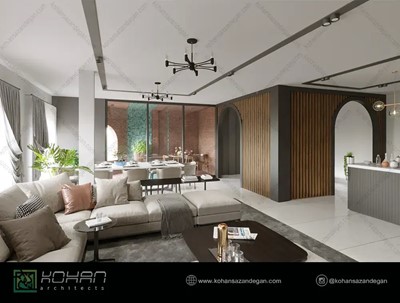 طراحی داخلی مهمانسرای بانک رفاه استان مازندران 