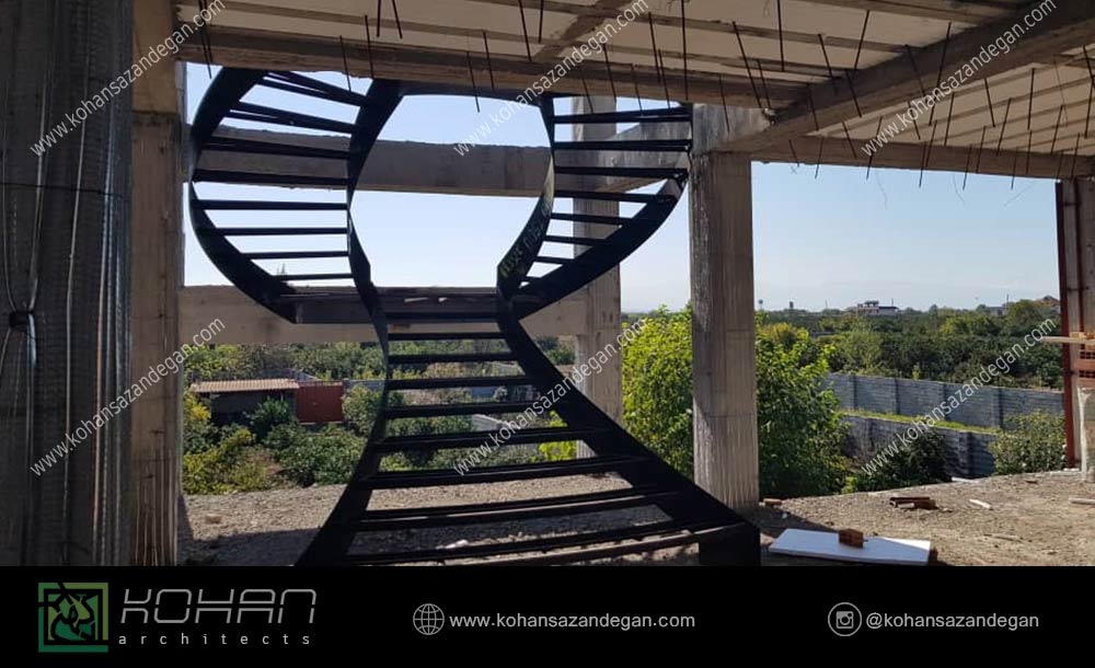 مراحل ساخت نمای ویلایی کلاسیک